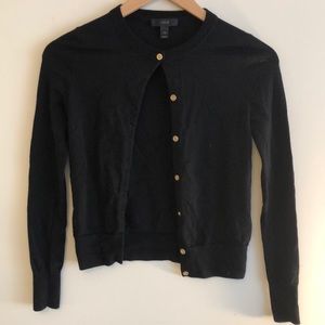 J.Crew black cardigan